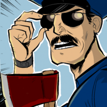 Axe Cop - Q & A with artist Ethan Nicolle - September 2012